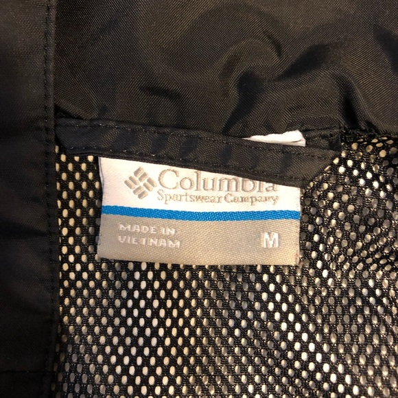 Black Columbia Rain Jacket - Picture 2 of 7